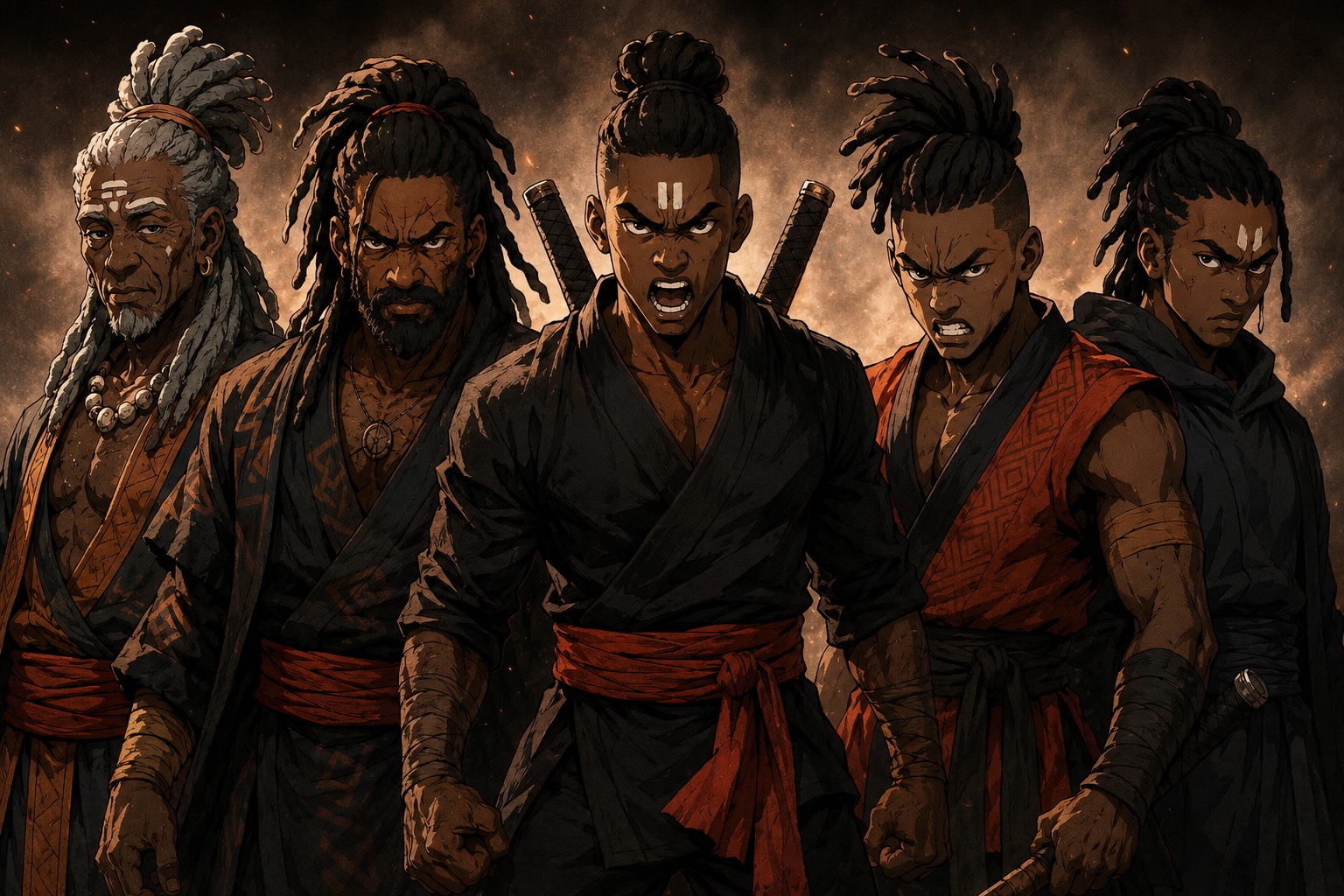 Ashes of the Drum visual-development artwork