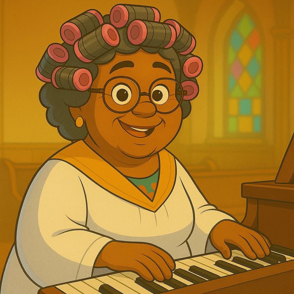 Concept for a church musician character