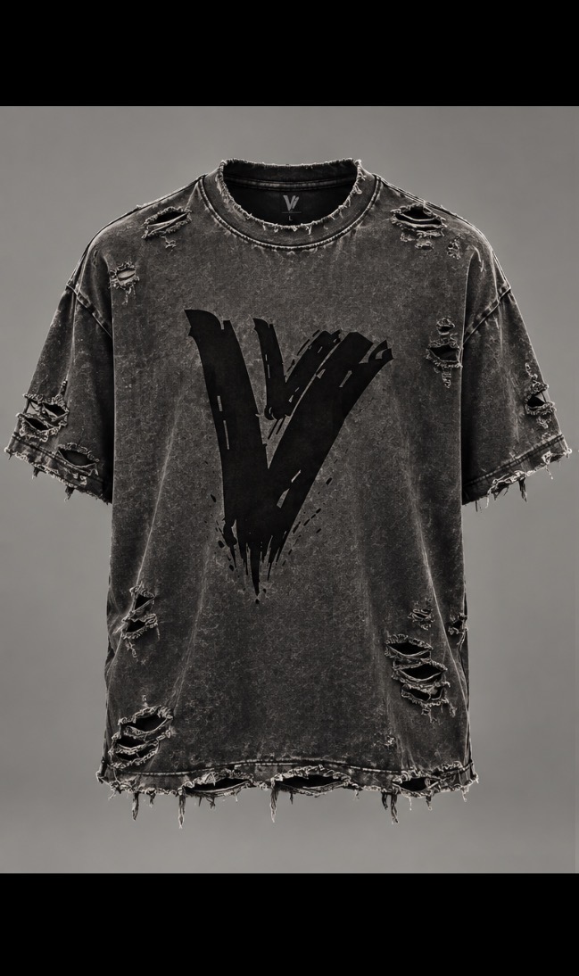 VZNRY VIBE original VV graphic tee streetwear editorial